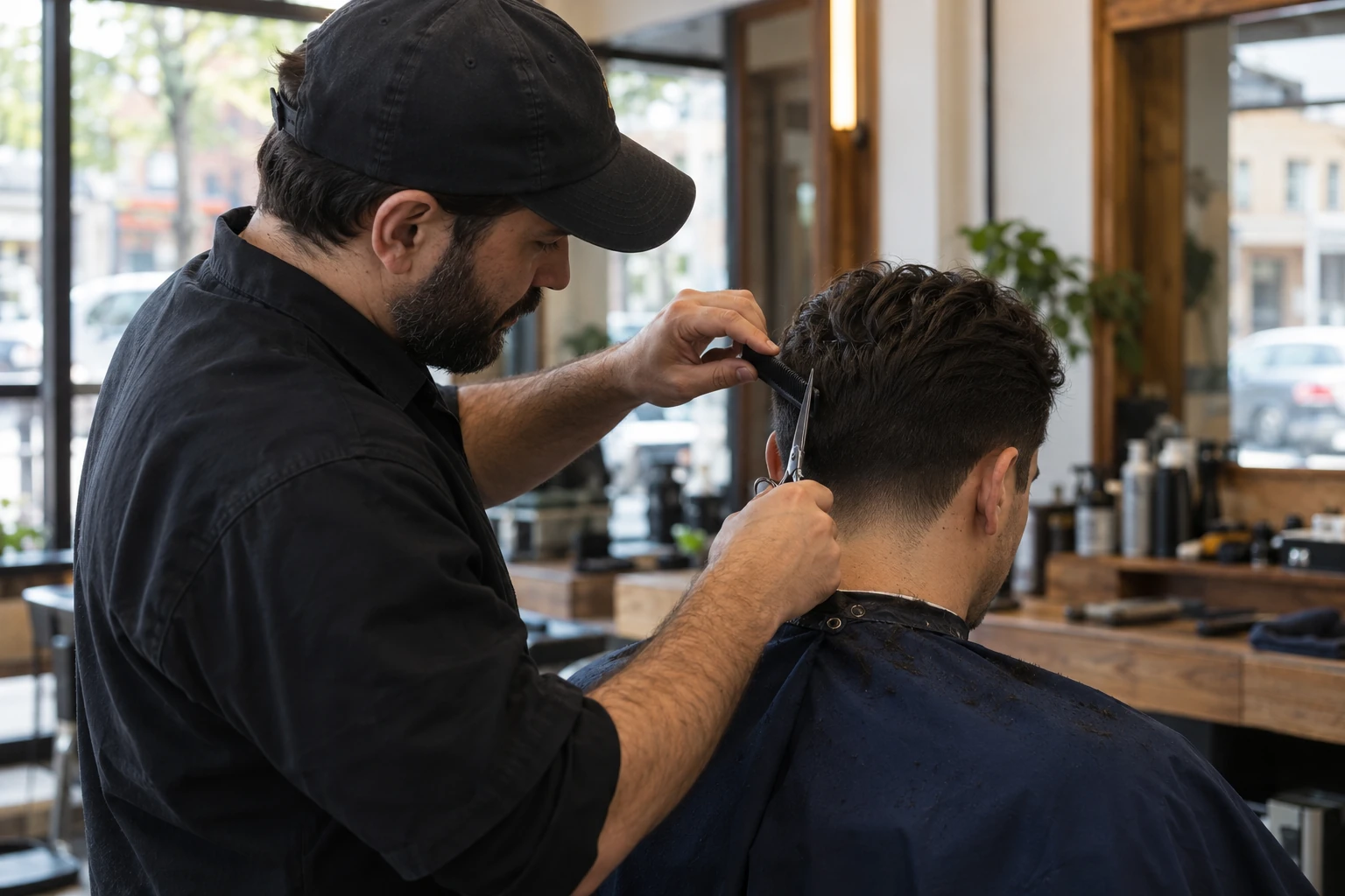 Haircut & Beard — photographic concept