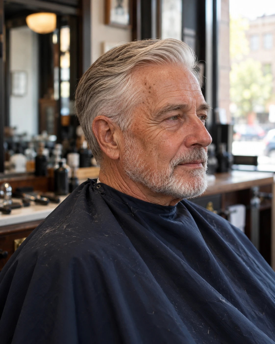 Senior Haircut — photographic concept
